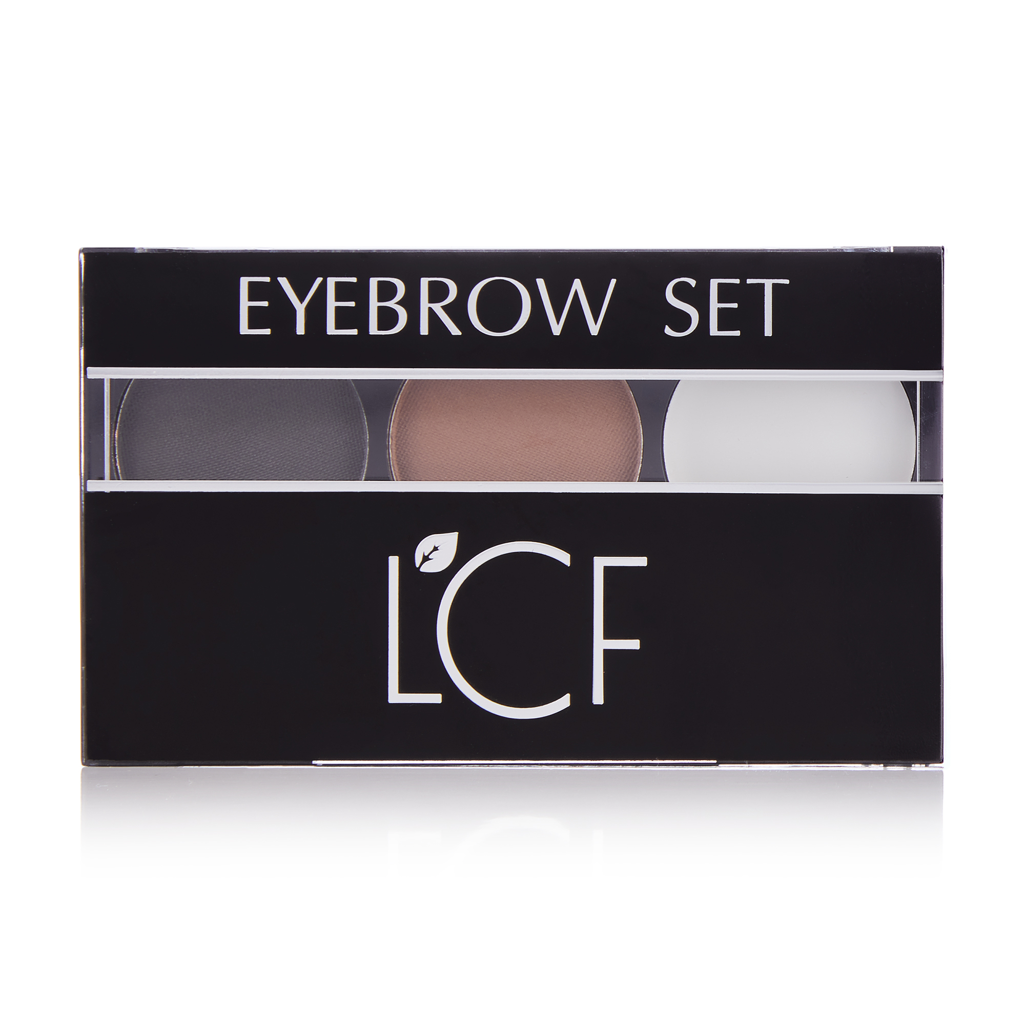 Набір для брів LCF Eyebrow Set 02 темно-коричневий, 6 г